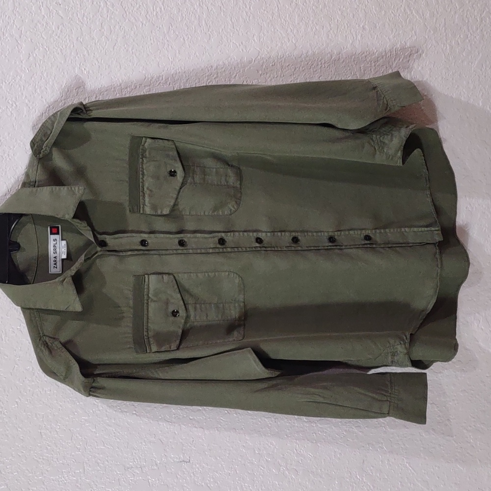 ZARA SRPLS LONG SLEEVE SHIRT. - Picture 16 of 17